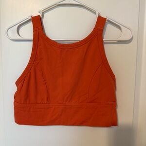 Orange Athletic Tank Top